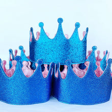 Bookywoo Sparkle Glitter Party Crowns - 5 Pack