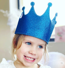 Bookywoo Sparkle Glitter Party Crowns - 5 Pack